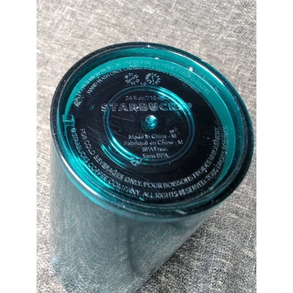 Starbucks 2022 Summer Confetti Decorate-Your-Own Lid Venti 24oz Tumbler Cup